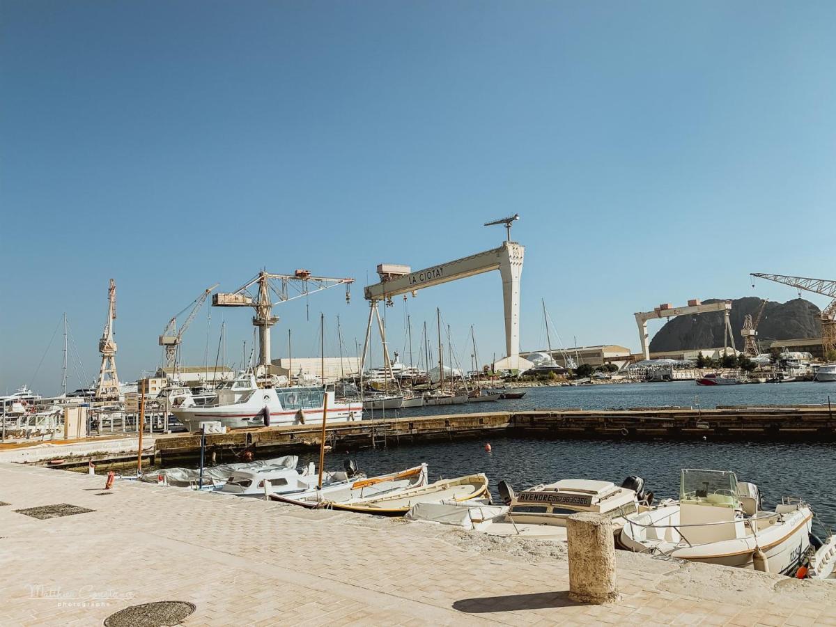 Appartamento Cailloux Saint-Cyr-sur-Mer Esterno foto