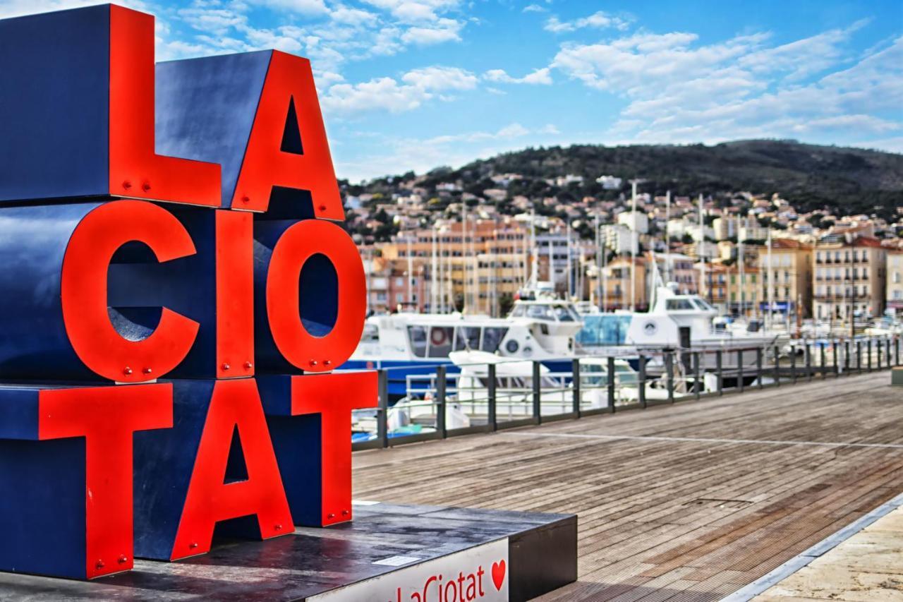 Appartamento Cailloux Saint-Cyr-sur-Mer Esterno foto