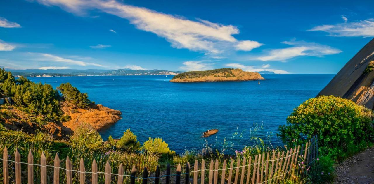 Appartamento Cailloux Saint-Cyr-sur-Mer Esterno foto